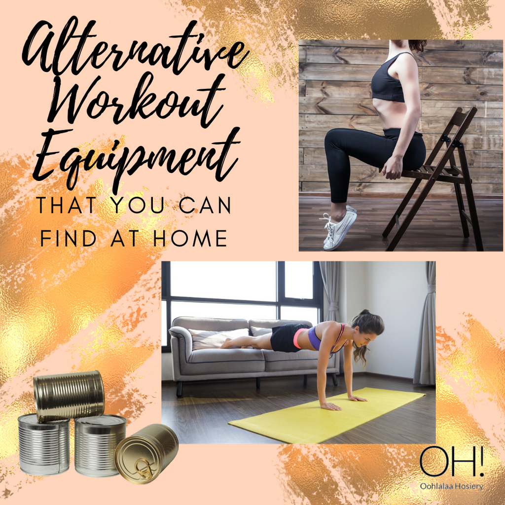 Alternative Workout Equipment That You Can Find at Home