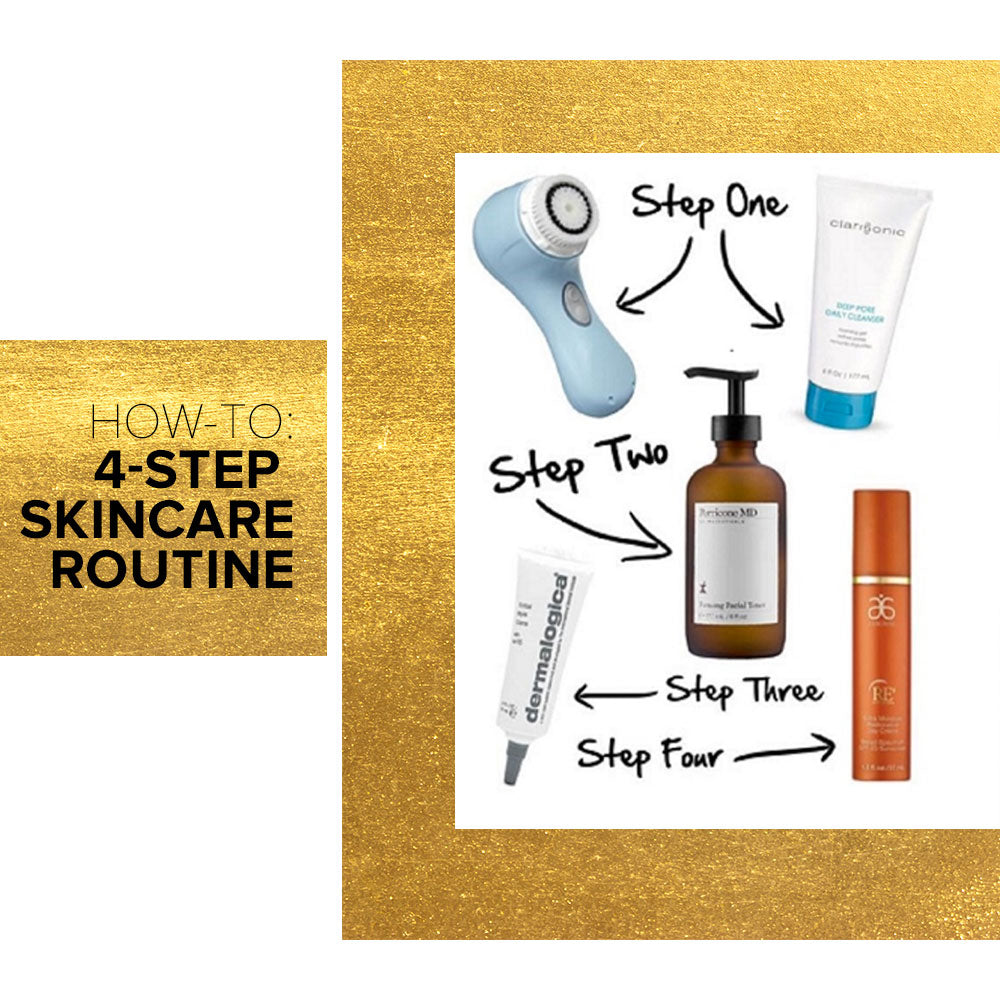How-To: 4-Step Skincare Routine